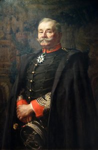 El teniente coronel Joseph Albert Deport 1846-1926, padre del cañón de 75 de Paul Jobert